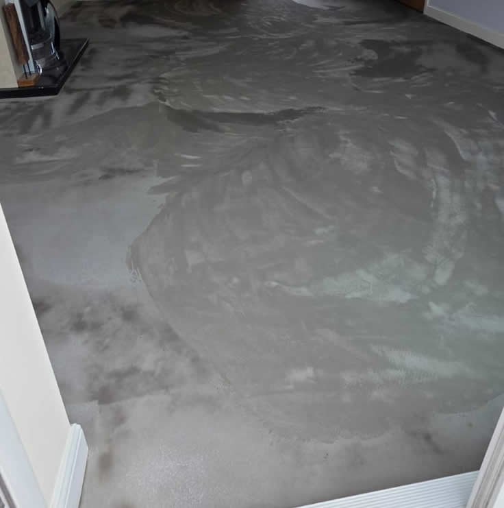 The first few tiles set the direction for the entire floor